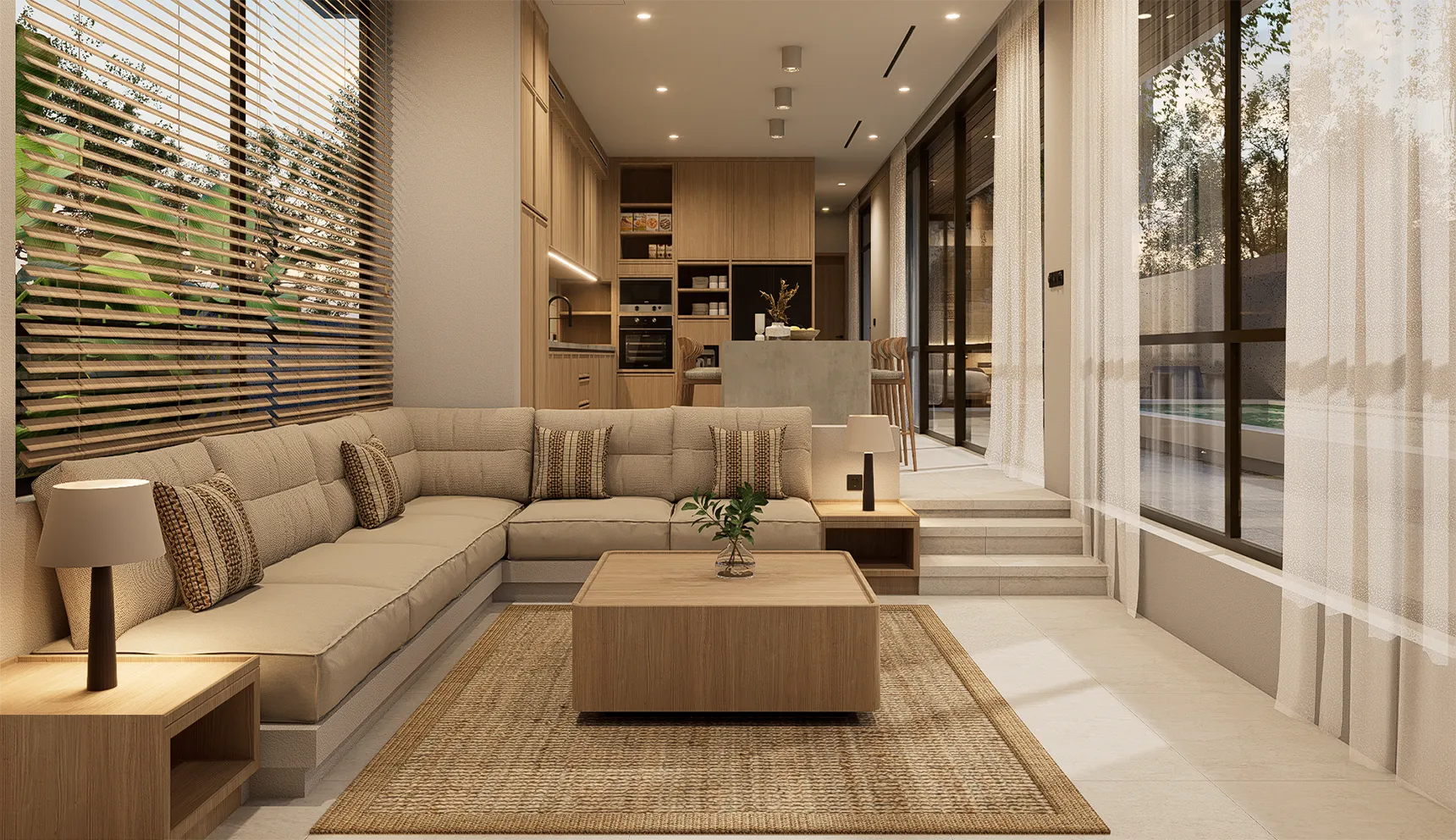 TJ Villa Residential Interior Design in Kedungu