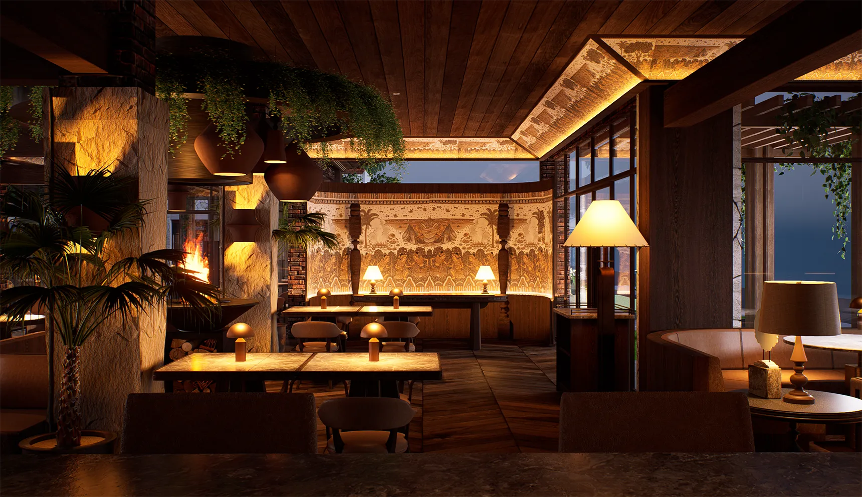 Avala Nusa Dua Hotel Interior Design in Bali
