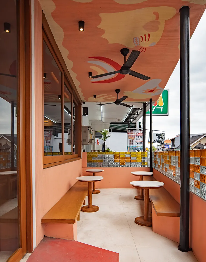 Creative restaurant interior design