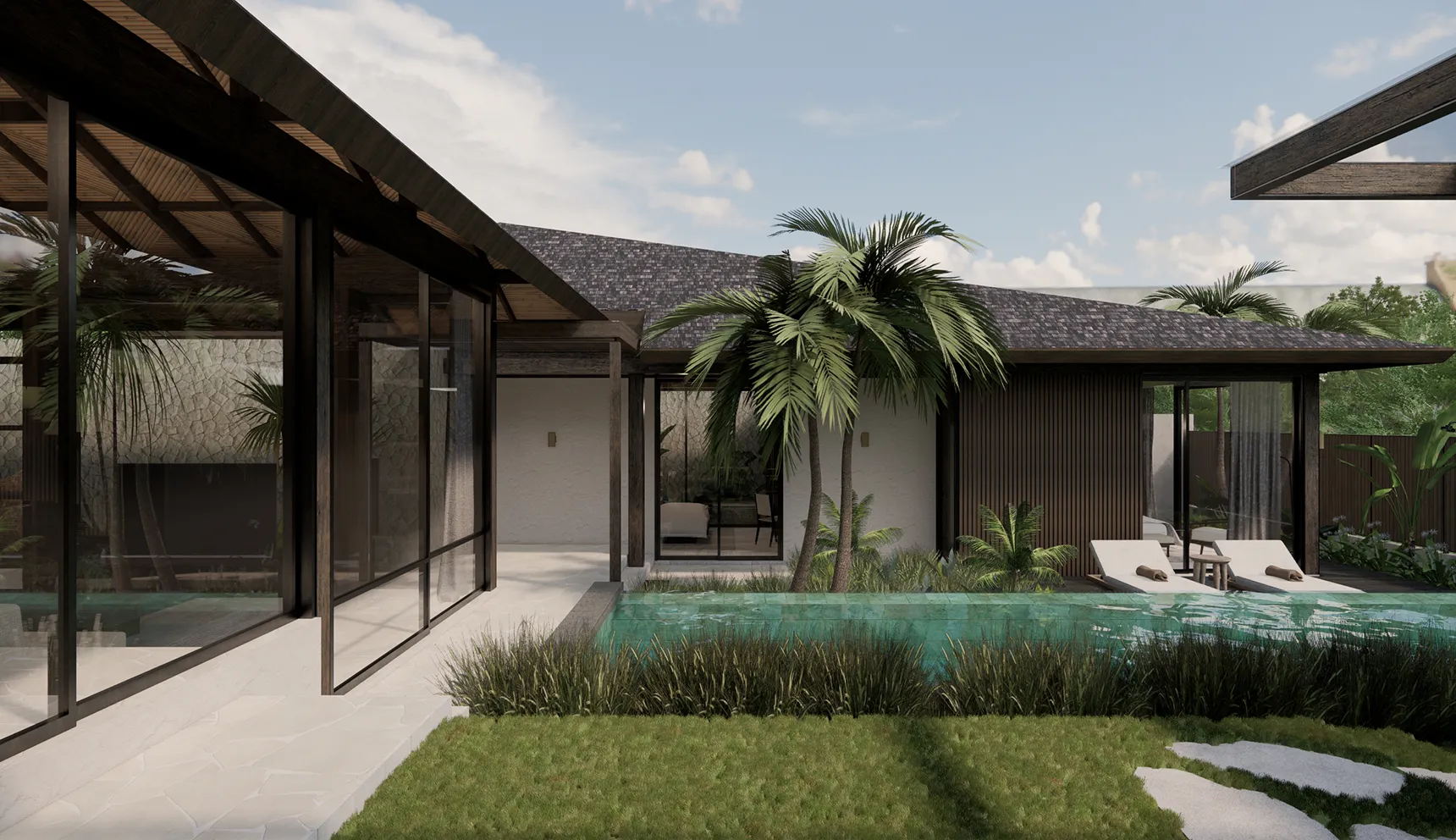 Villa Padang Padang Architecture Design in Bali