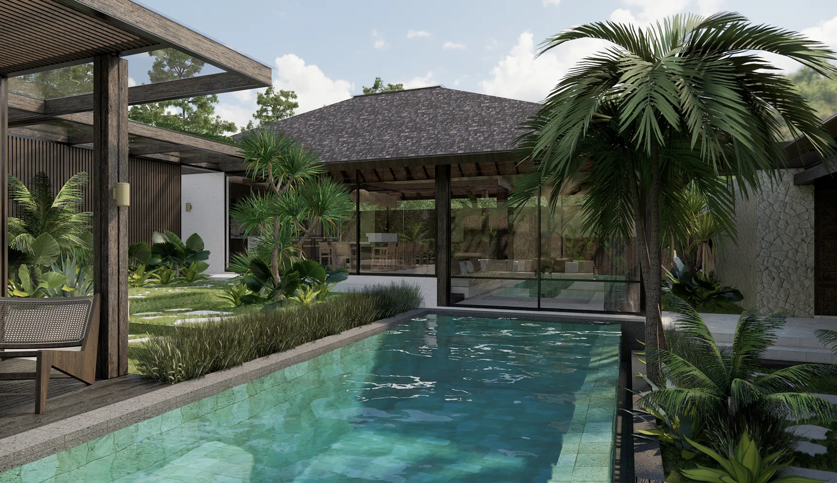 Villa Padang Padang Architecture Design in Bali