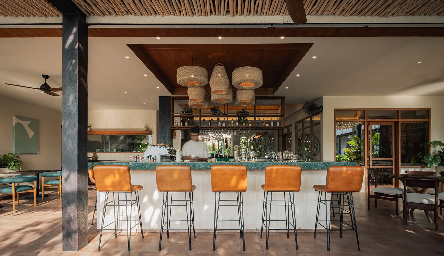 Lush Kitchen Restaurant & Bar Interior Design in Canggu