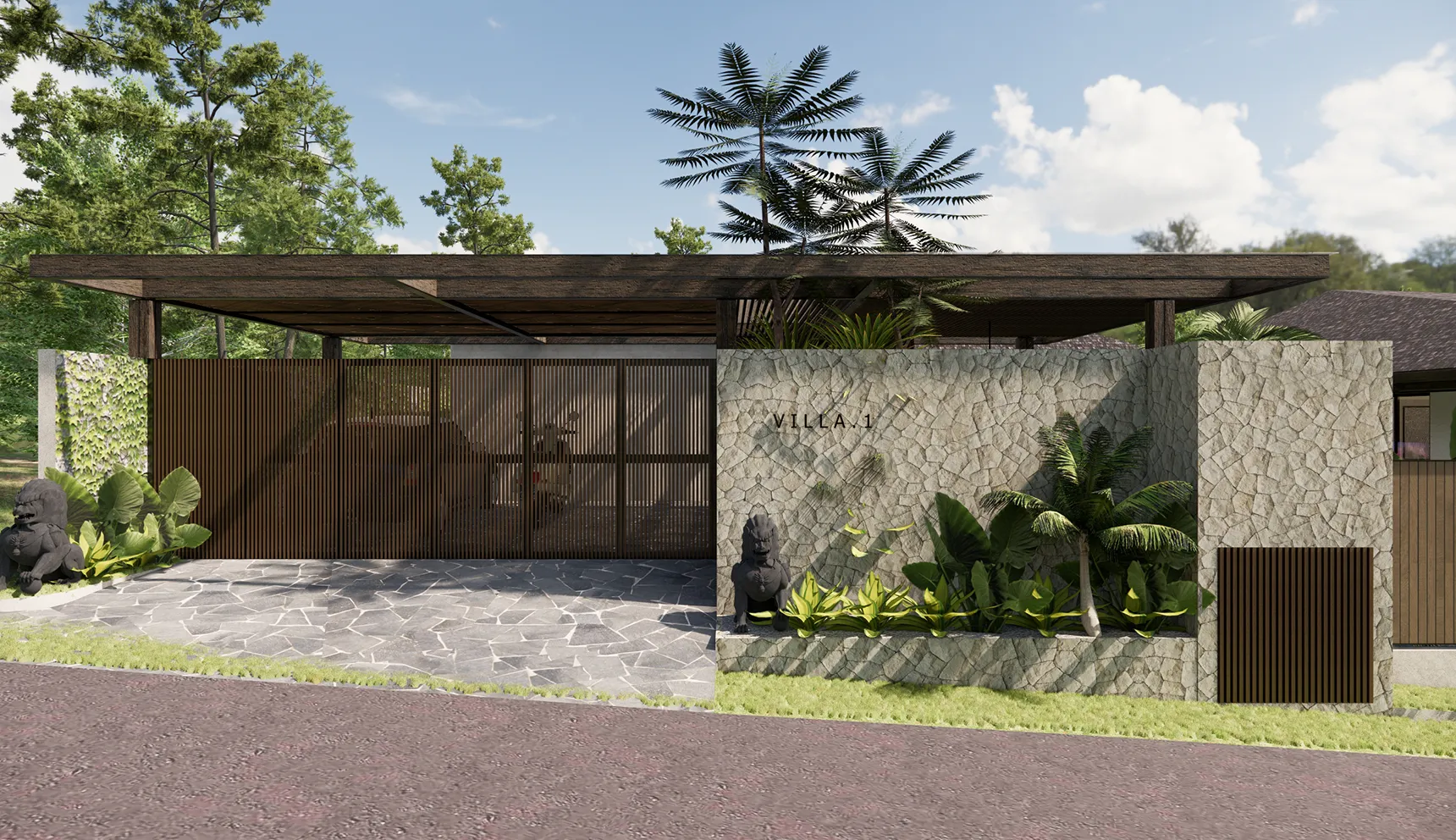 Villa Padang Padang Architecture Design in Bali
