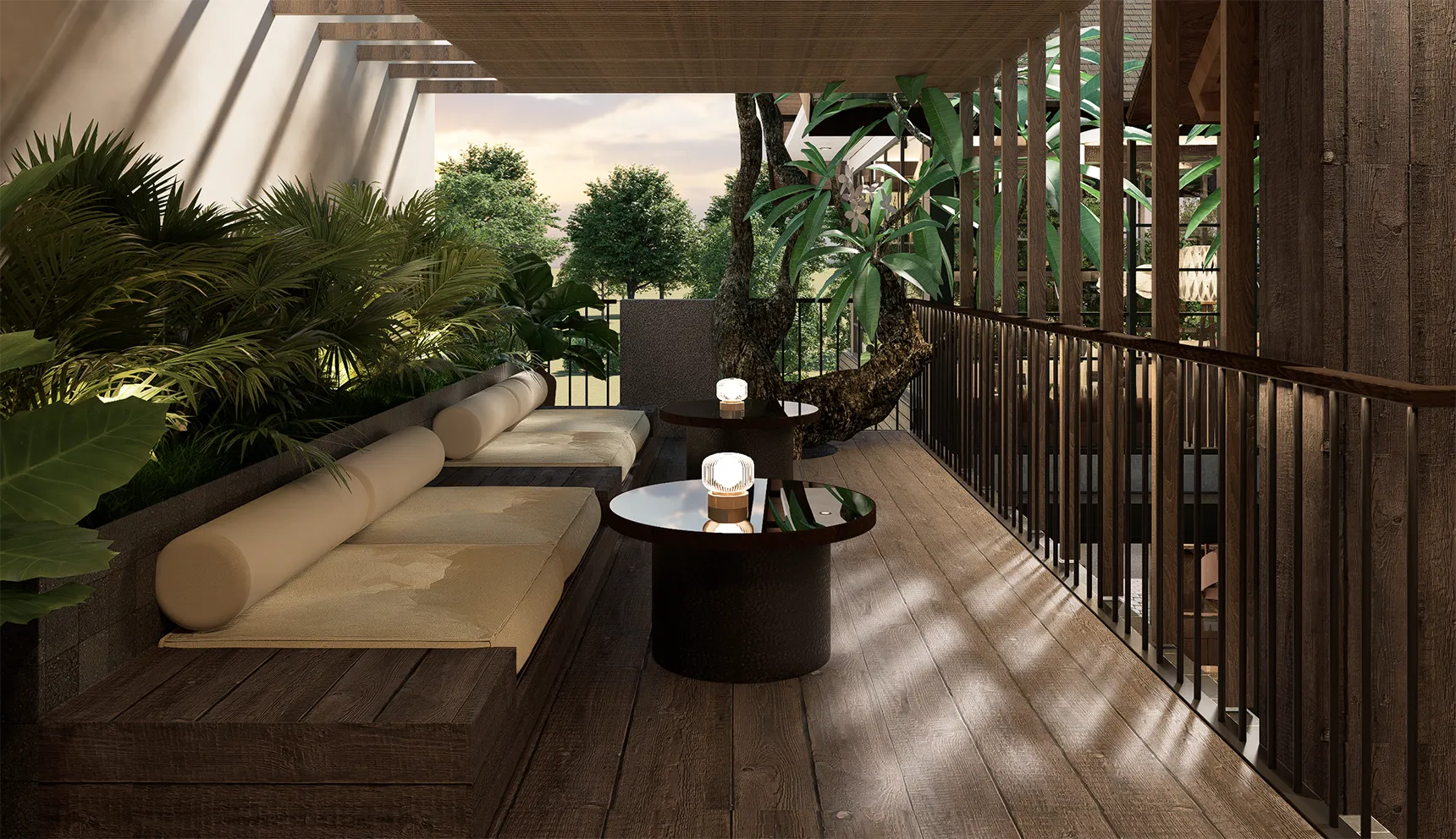 Noonik Bistro Restaurant & Bar Interior Design in Ubud