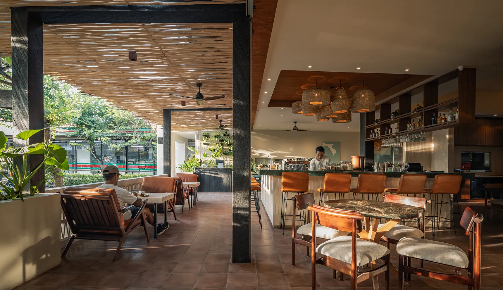 Lush Kitchen Restaurant & Bar Interior Design in Canggu