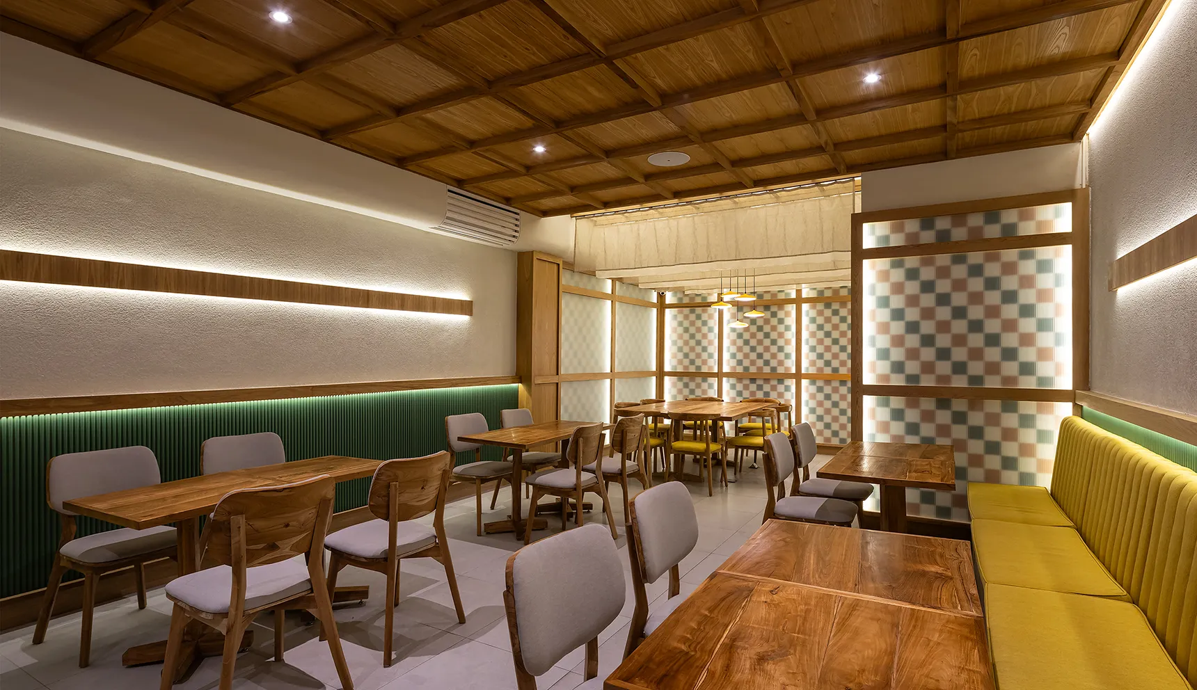 Sanitas Cafe Restaurant & Bar Interior Design in Kuta