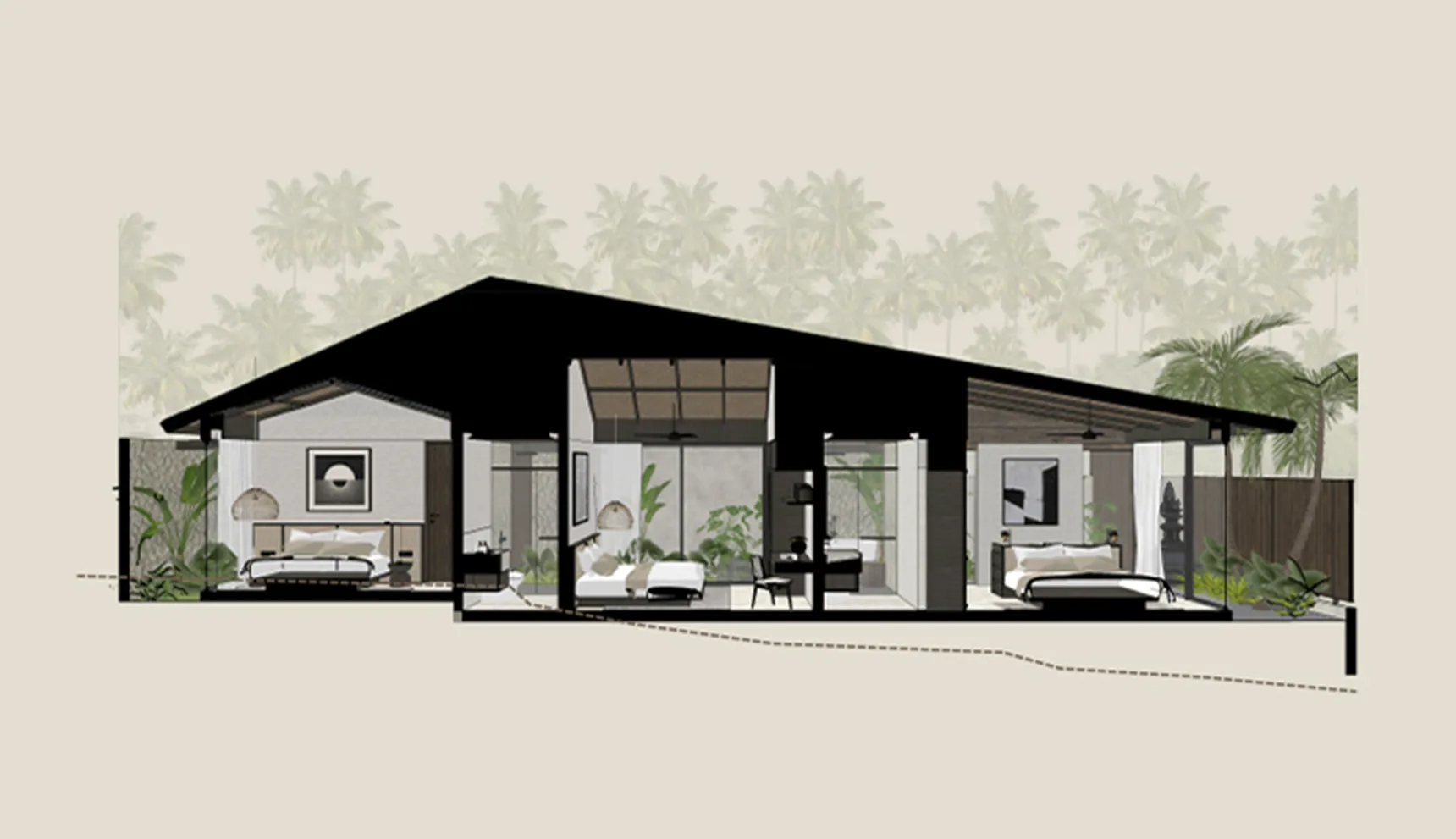 Villa Padang Padang Architecture Design in Bali