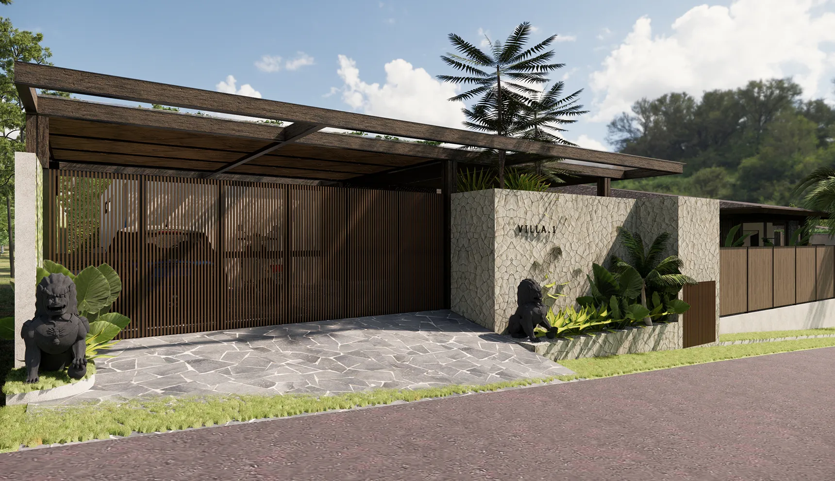 Villa Padang Padang Architecture Design in Bali