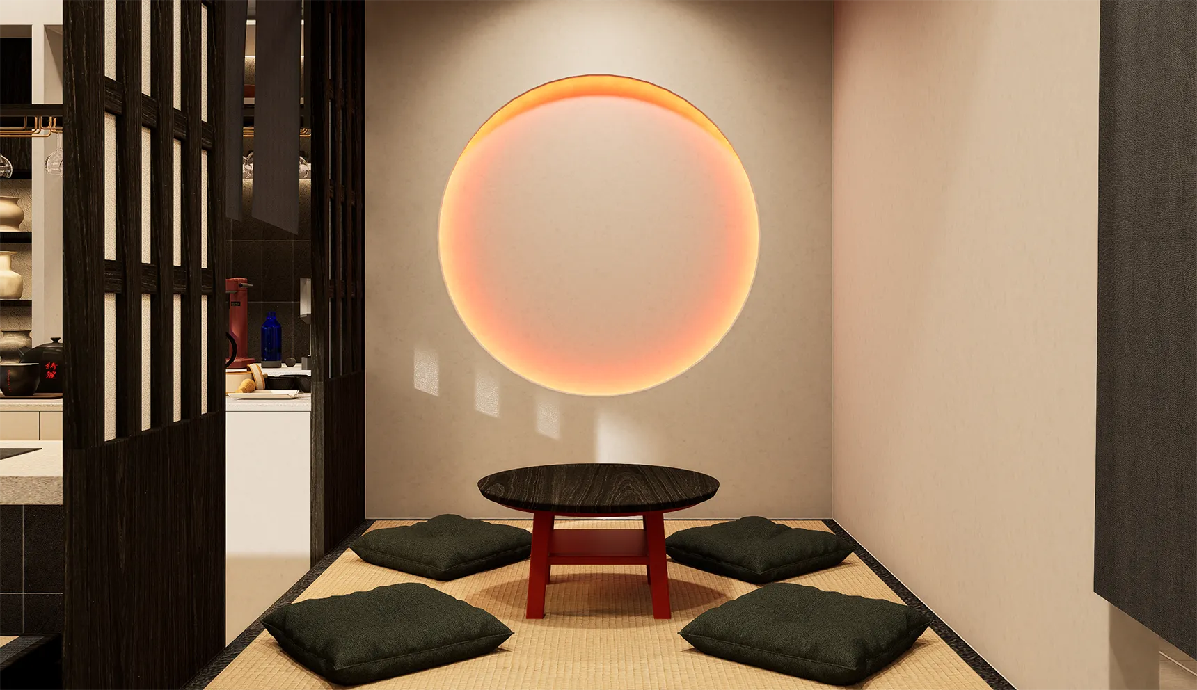 Creative restaurant interior design