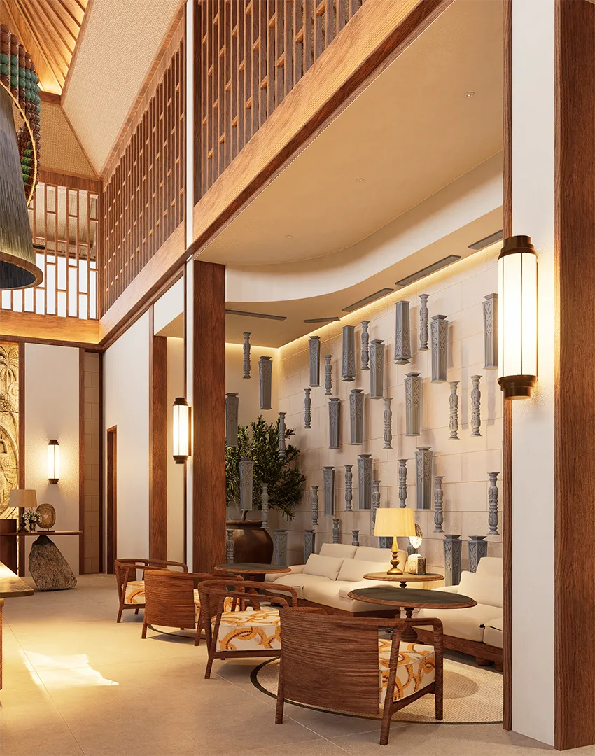 Avala Nusa Dua Hotel Interior Design in Bali