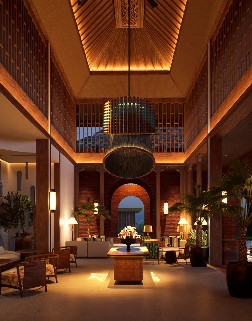 Avala Nusa Dua Hotel Interior Design in Bali