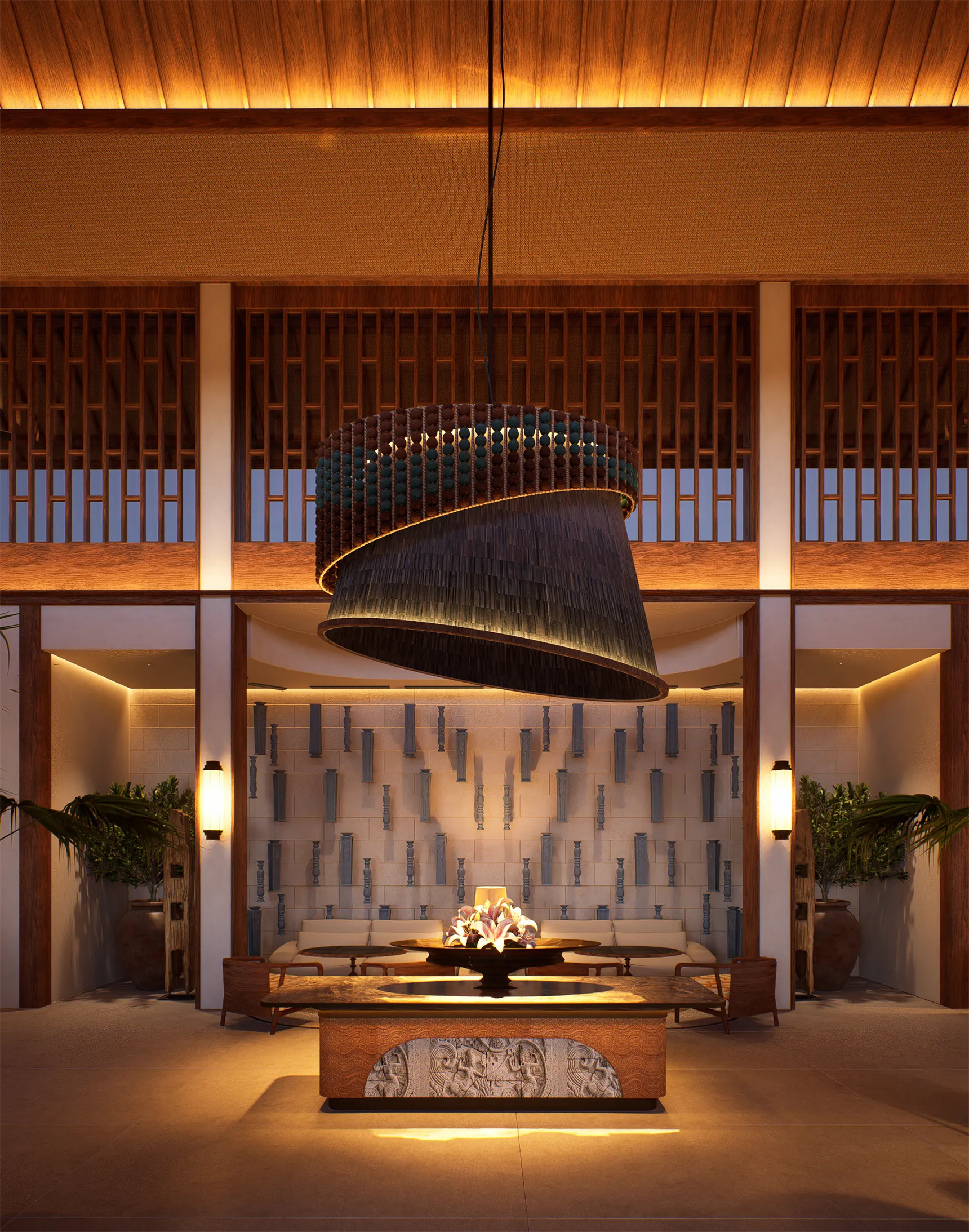 Avala Nusa Dua Hotel Interior Design in Bali