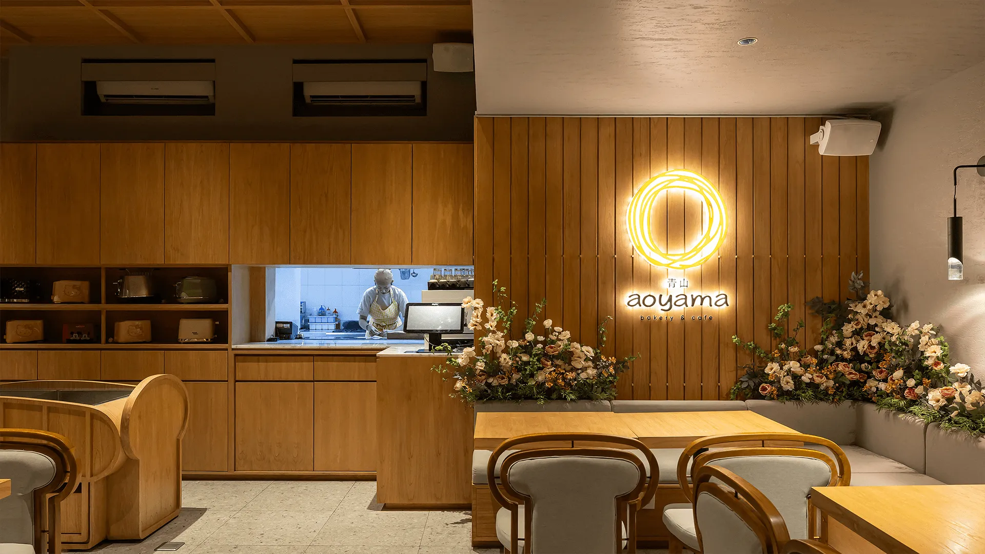 Aoyama Bakery Restaurant & Bar Interior Design in Canggu