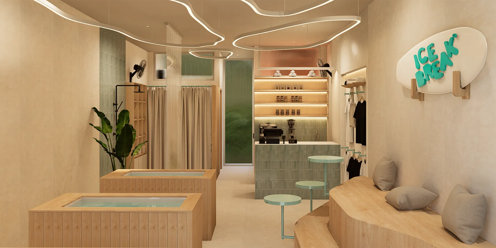 Creative restaurant interior design