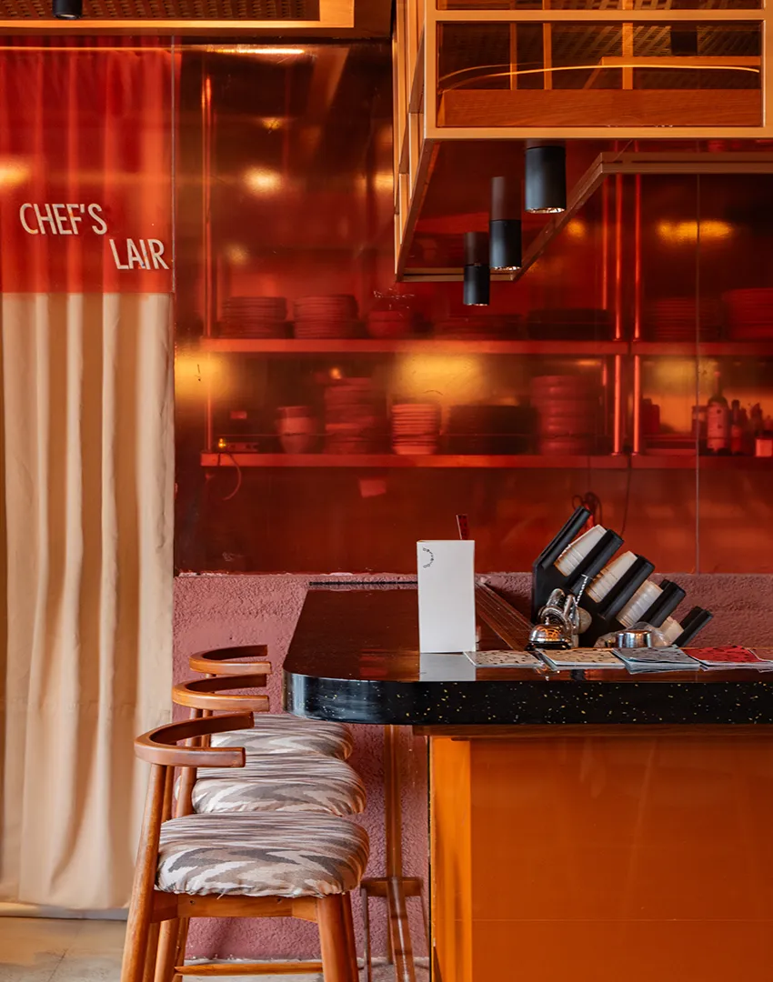 Creative restaurant interior design