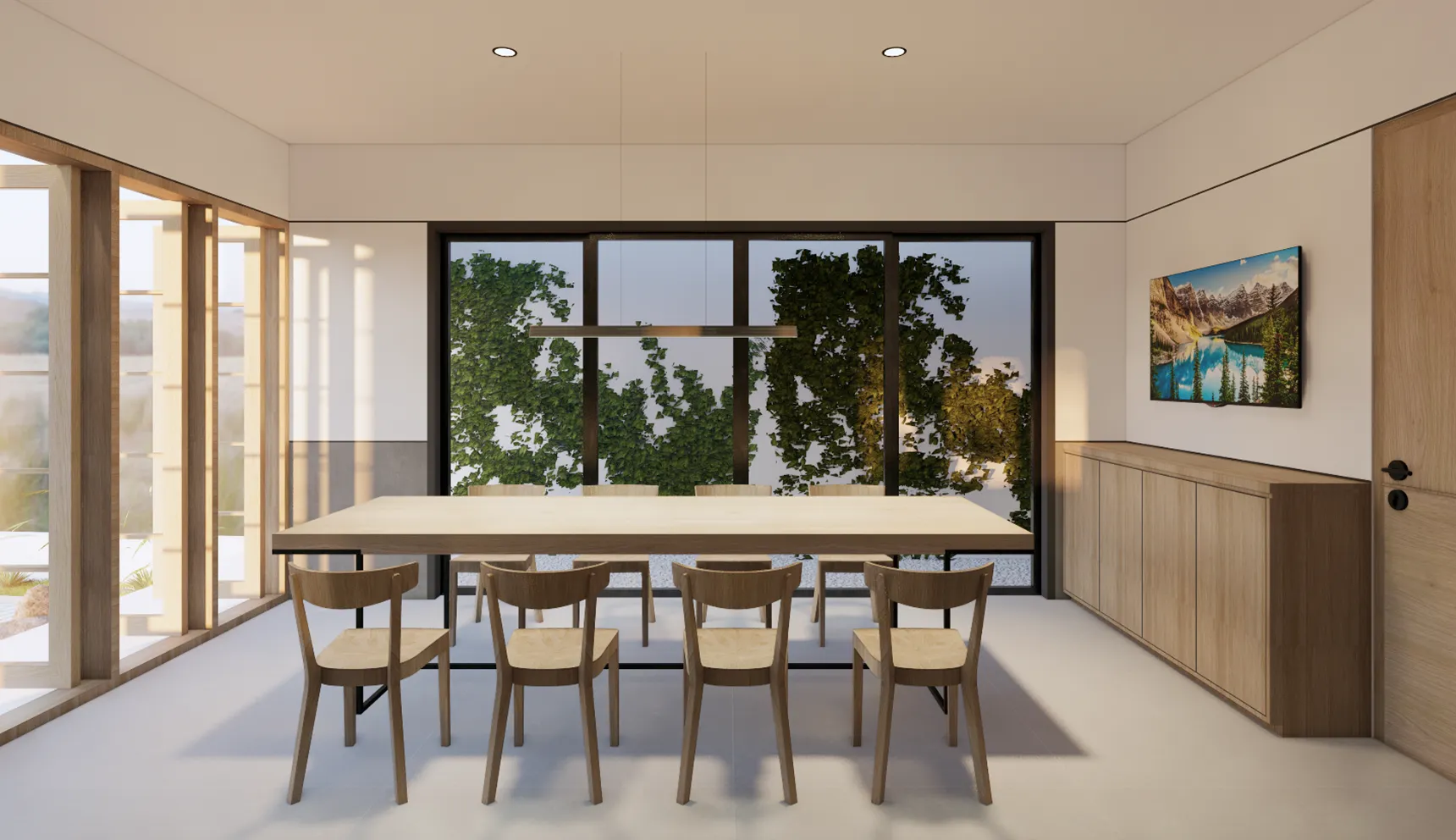 Creative restaurant interior design