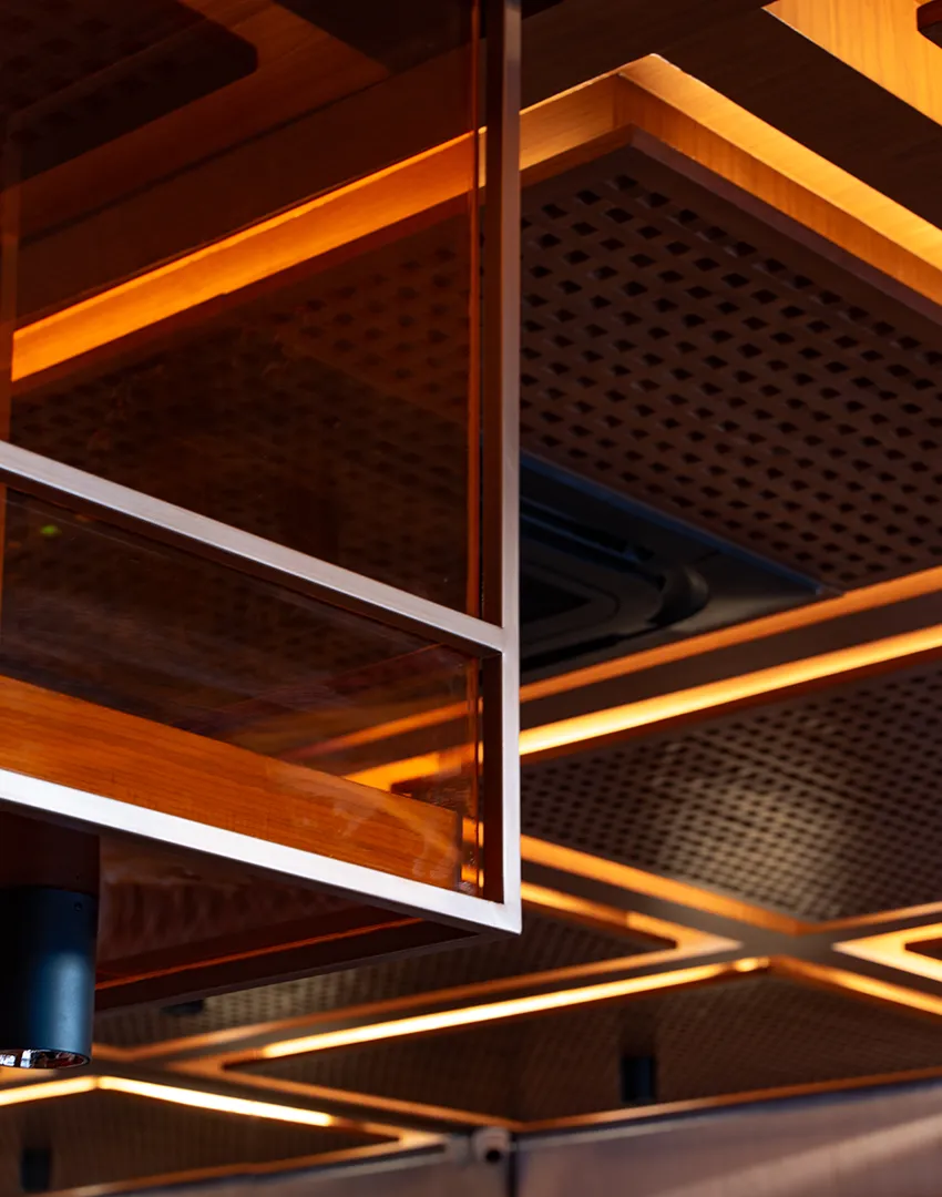 Creative restaurant interior design