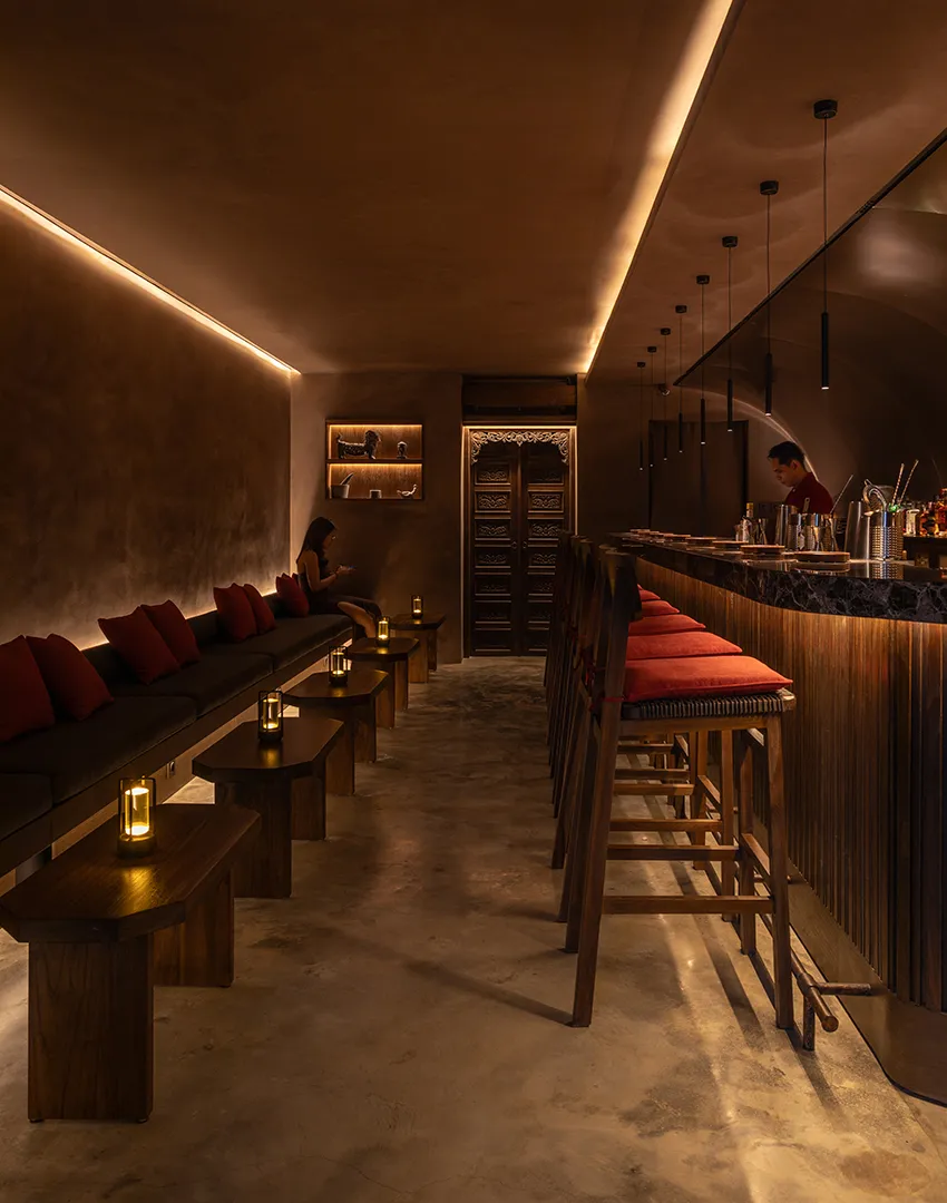 Creative restaurant interior design