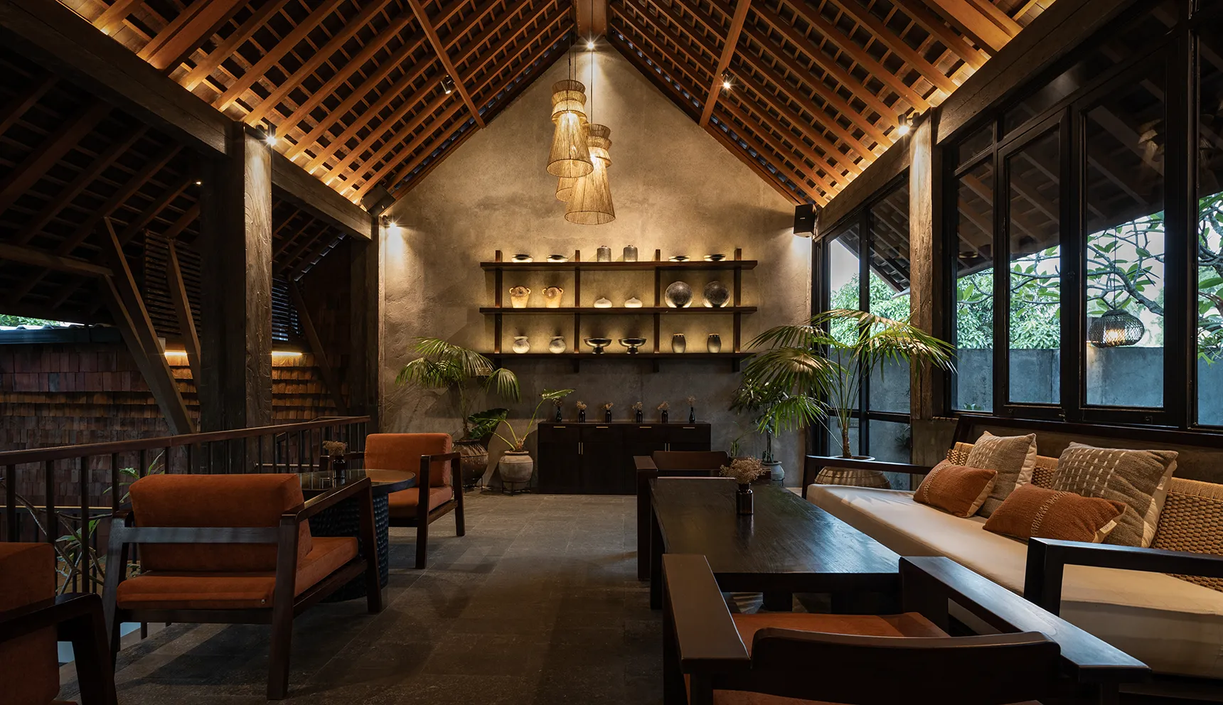 Noonik Bistro Restaurant & Bar Interior Design in Ubud