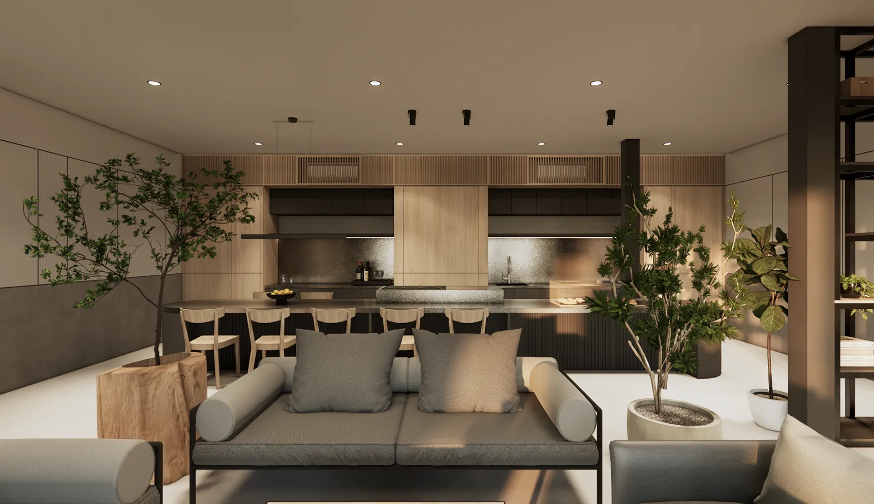 Creative restaurant interior design