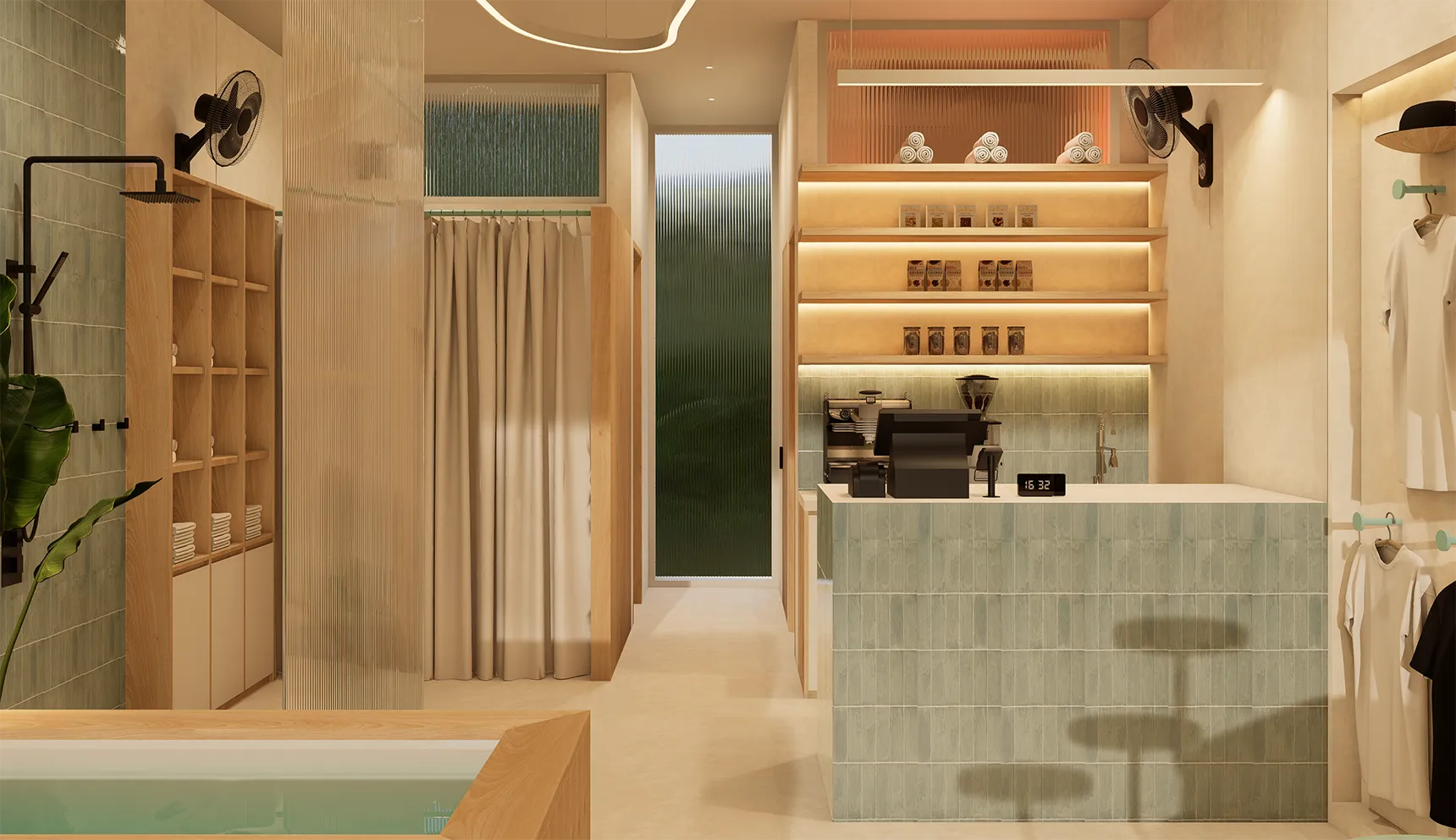 Creative restaurant interior design