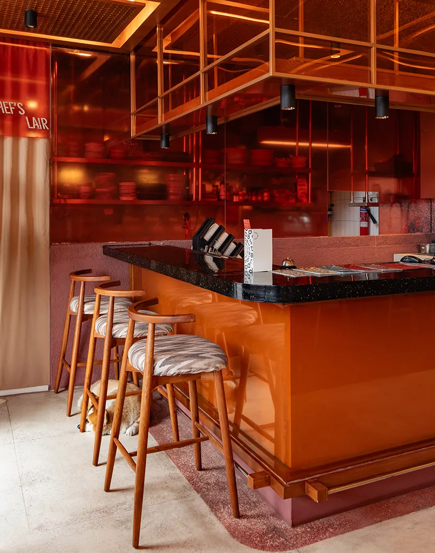 Creative restaurant interior design