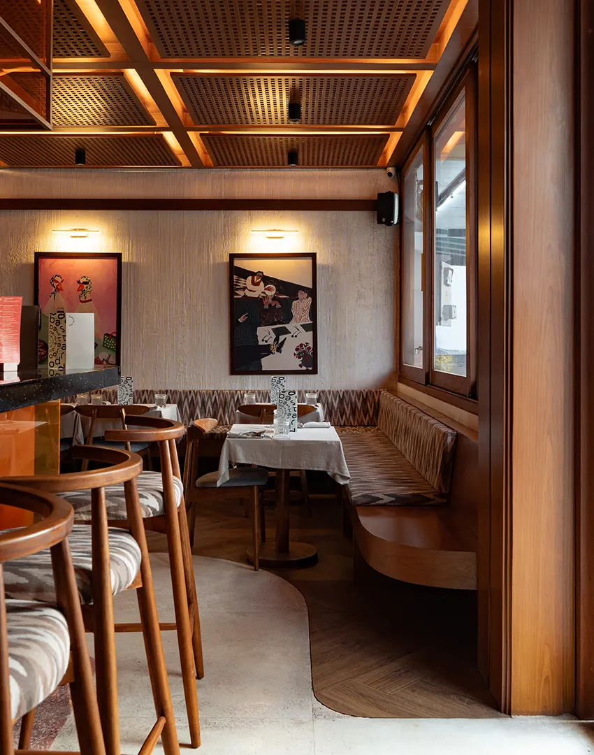 Creative restaurant interior design