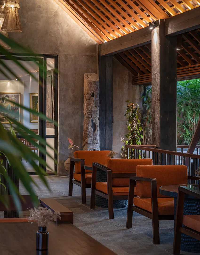 Noonik Bistro Restaurant & Bar Interior Design in Ubud