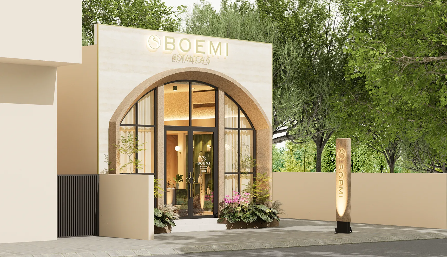 Boemi Botanicals Wellness Bali Interior Design