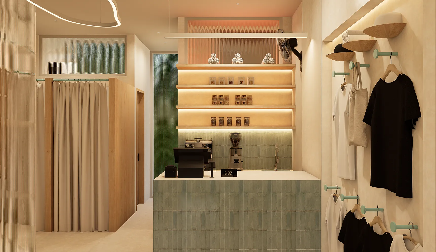 Creative restaurant interior design