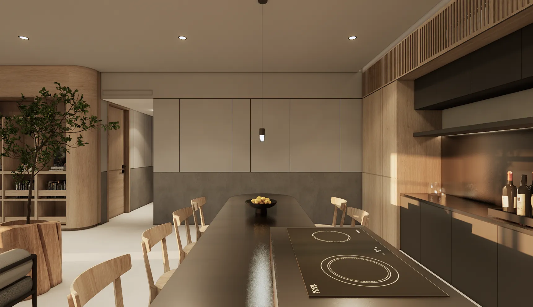 Creative restaurant interior design