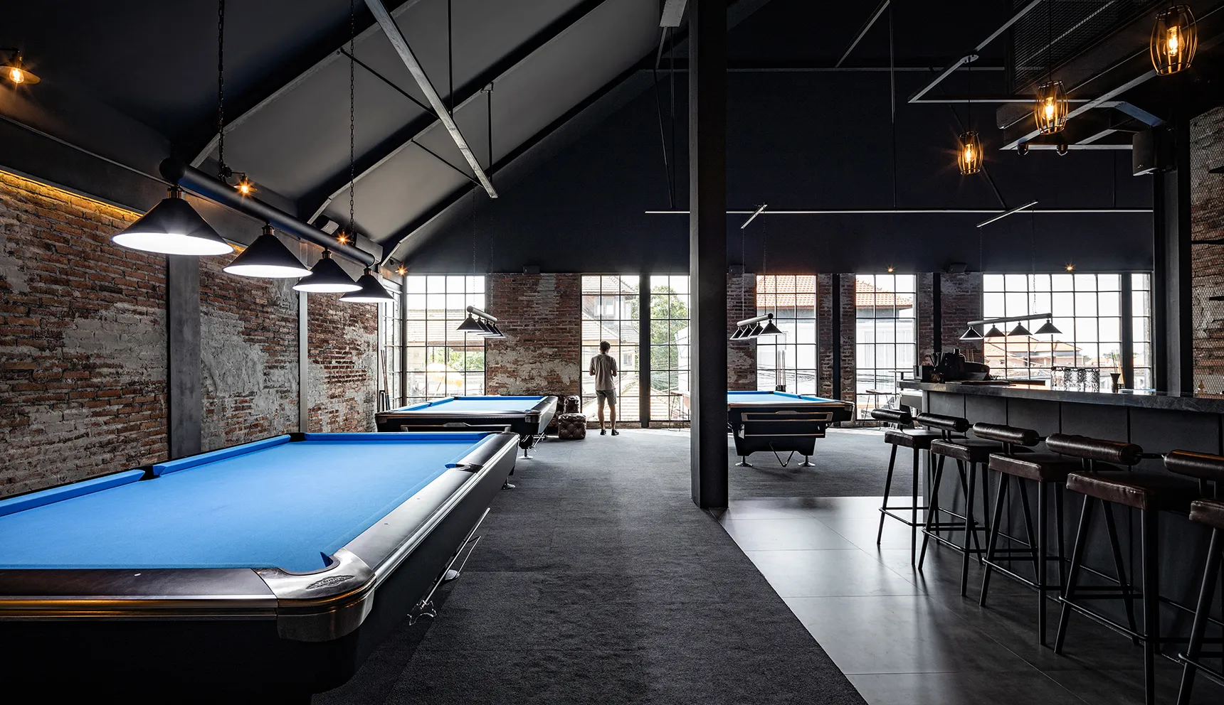 Brooklyn Billiard by Samma Studio