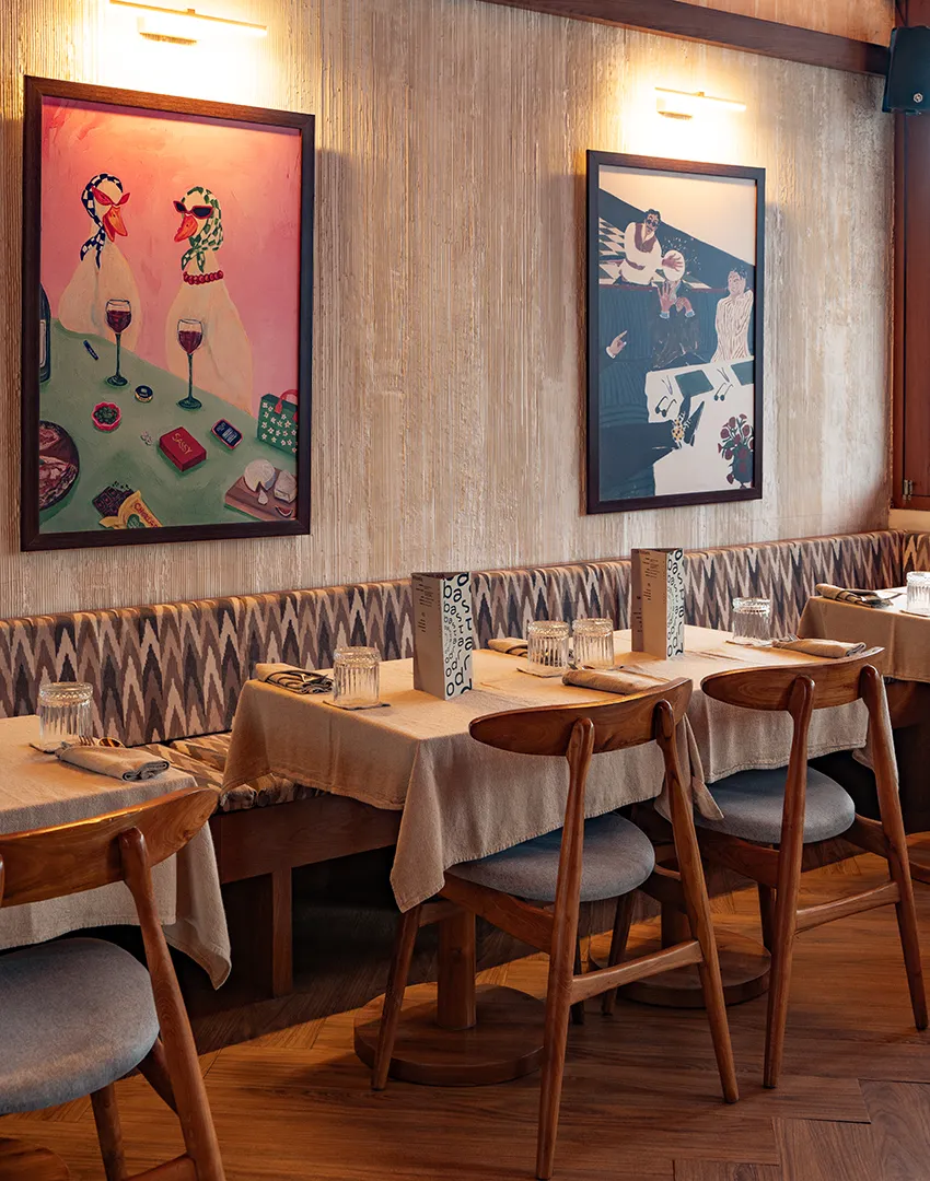 Creative restaurant interior design