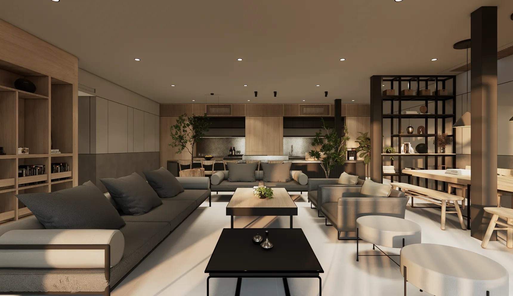 Creative restaurant interior design