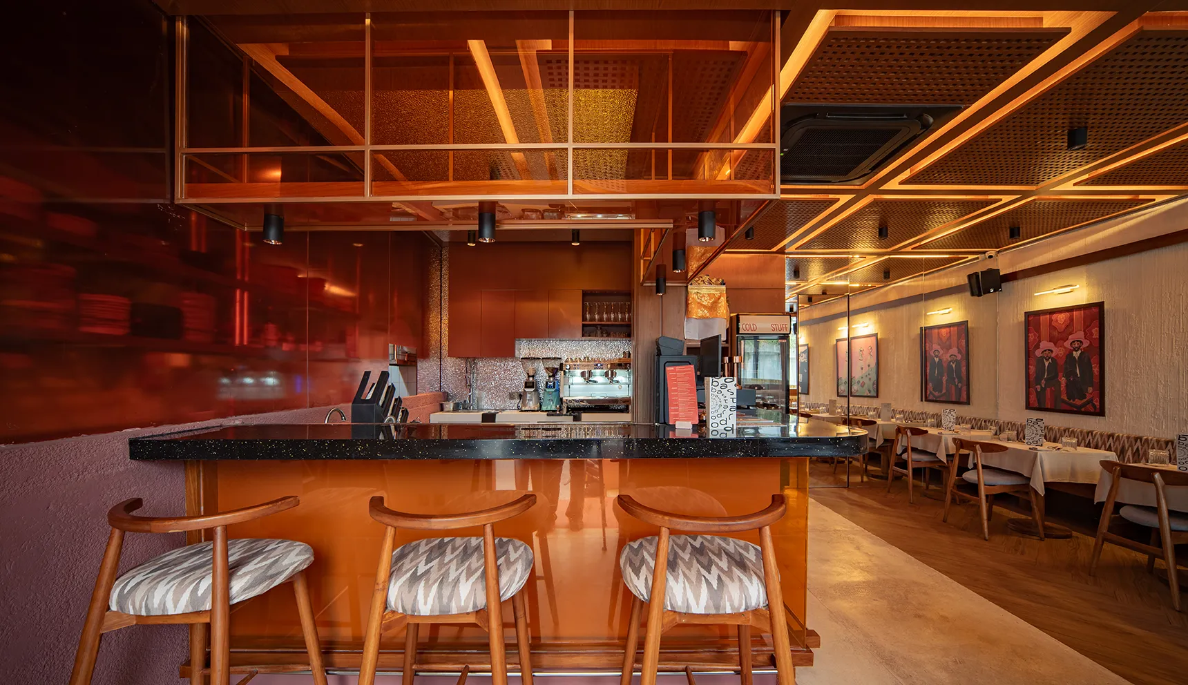 Creative restaurant interior design