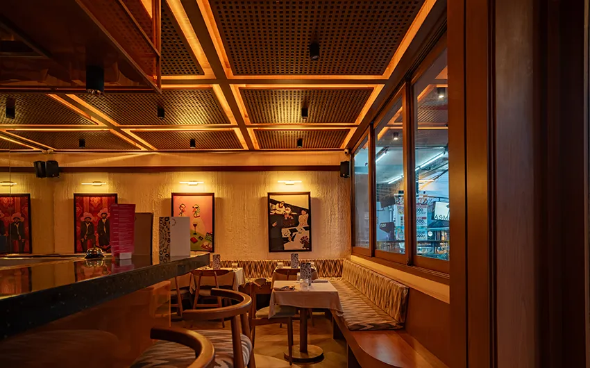 Creative restaurant interior design