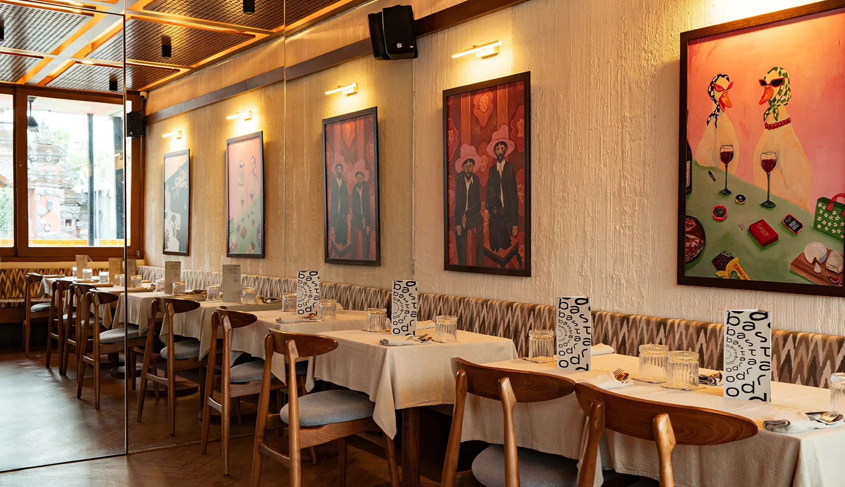 Creative restaurant interior design