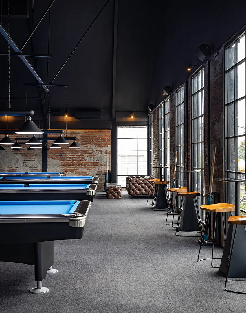 Brooklyn Billiard by Samma Studio