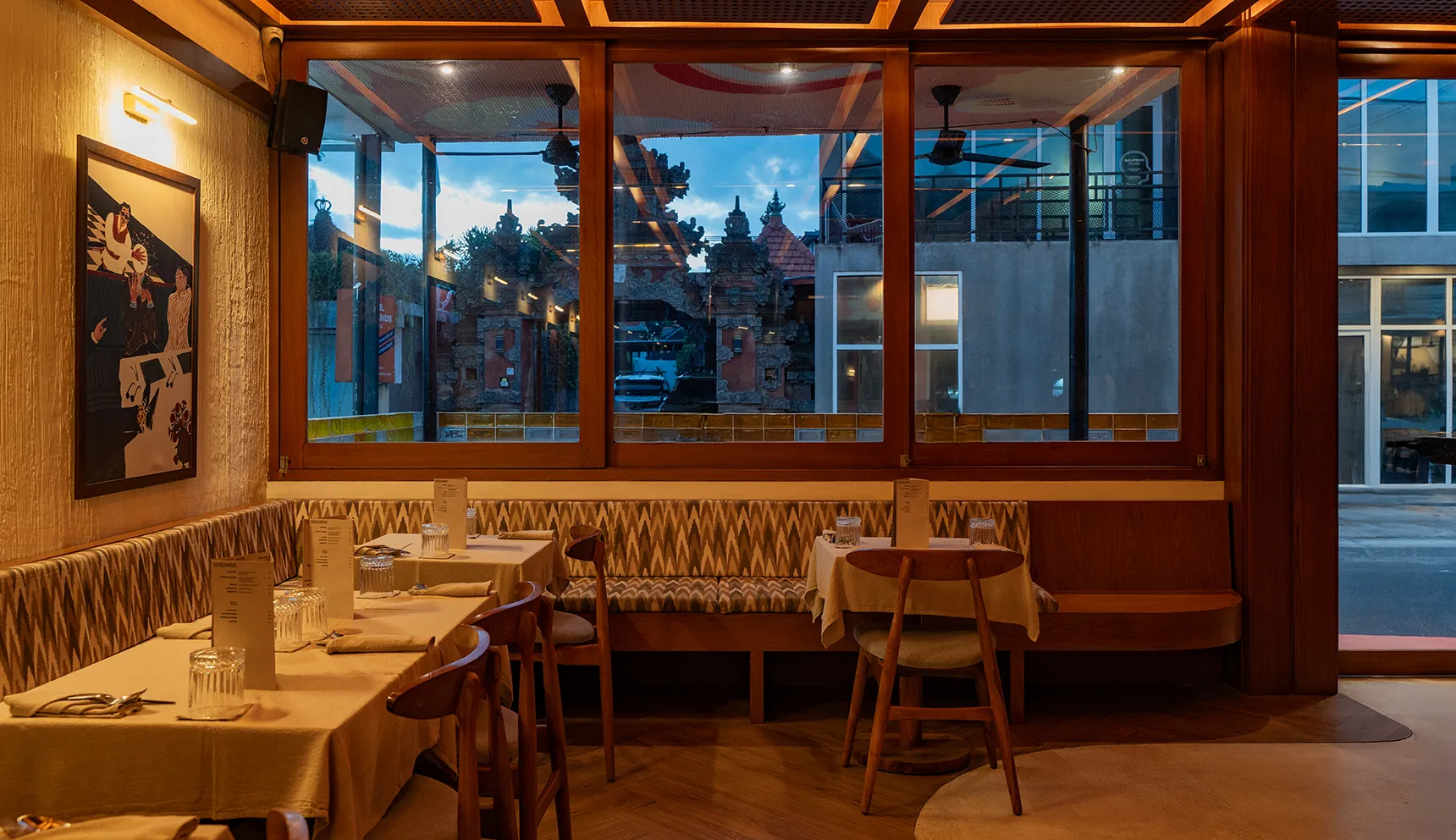 Creative restaurant interior design