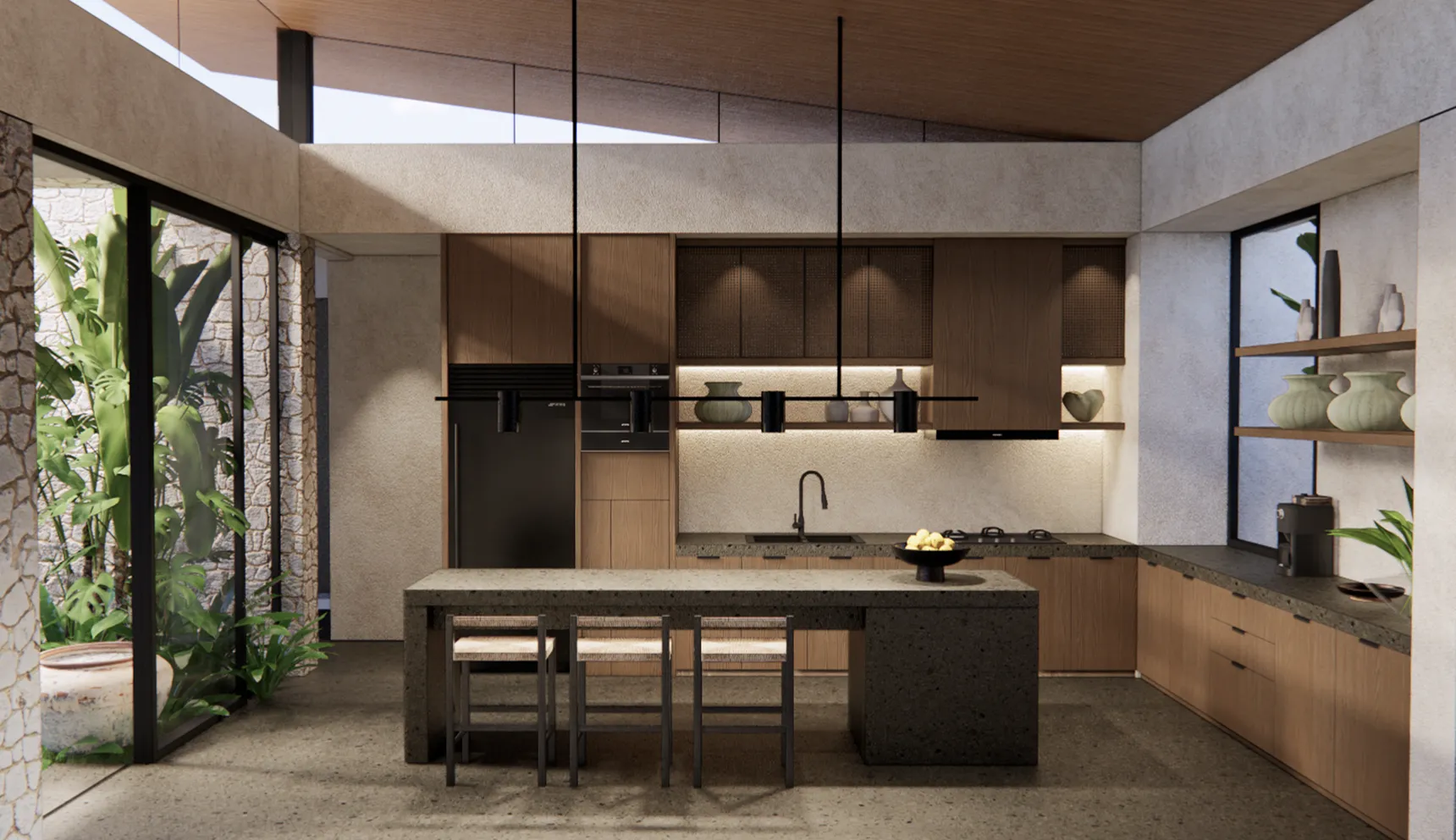 Creative restaurant interior design