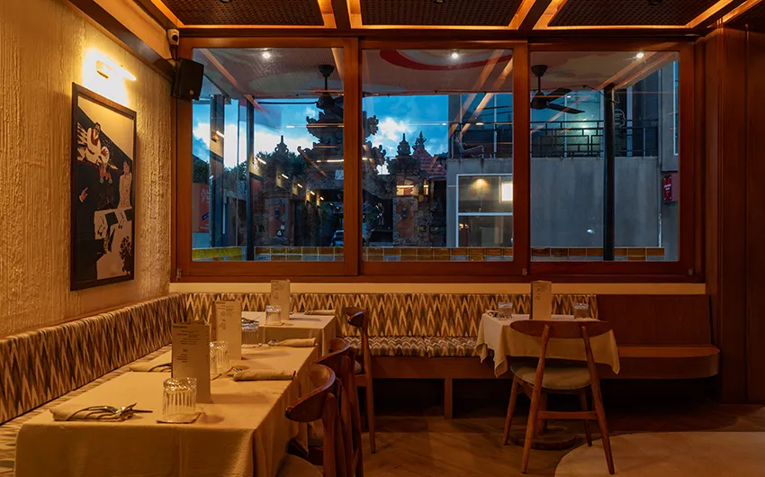 Creative restaurant interior design