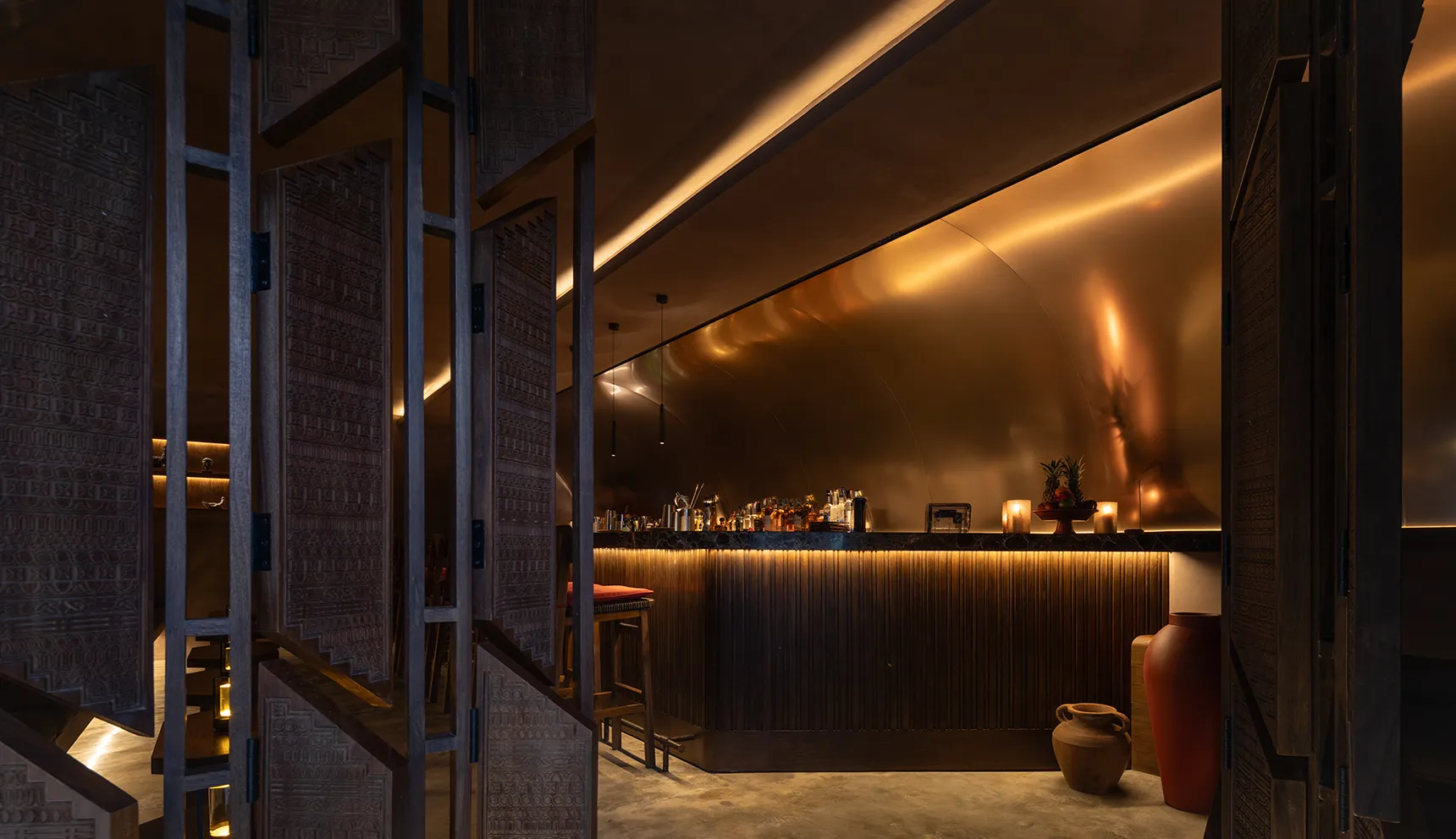 Creative restaurant interior design