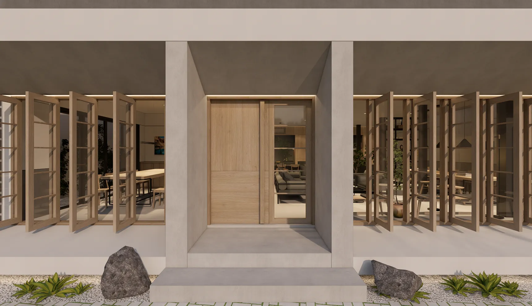 Creative restaurant interior design