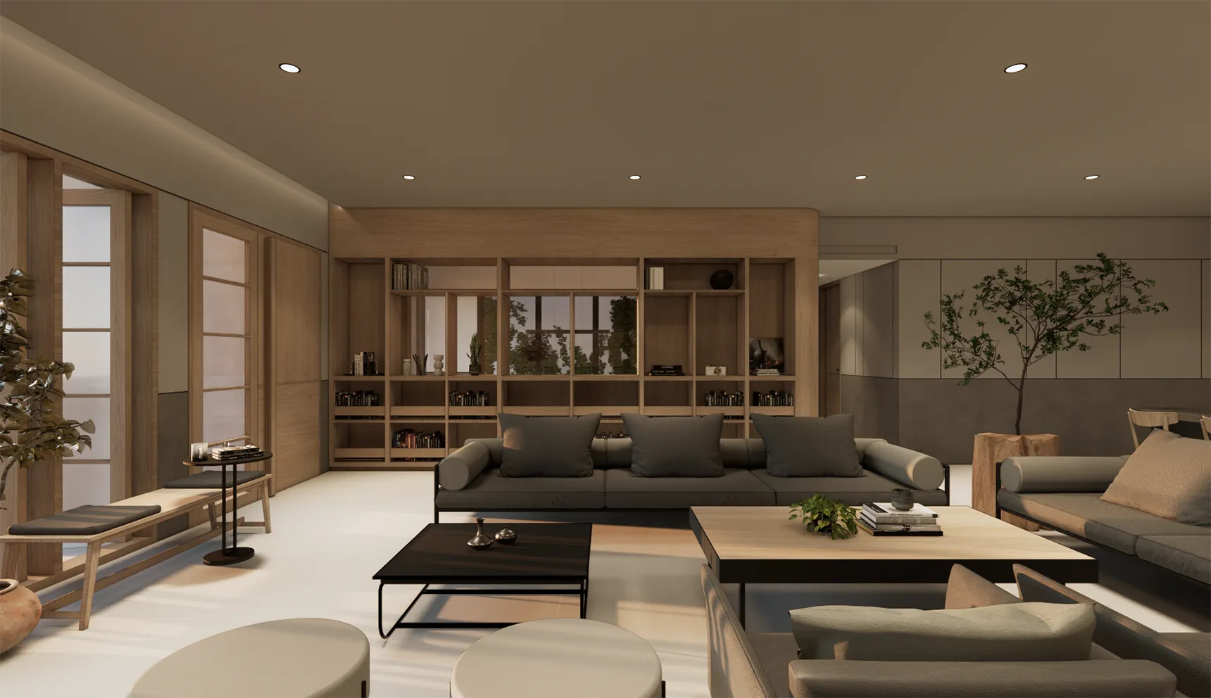 Creative restaurant interior design