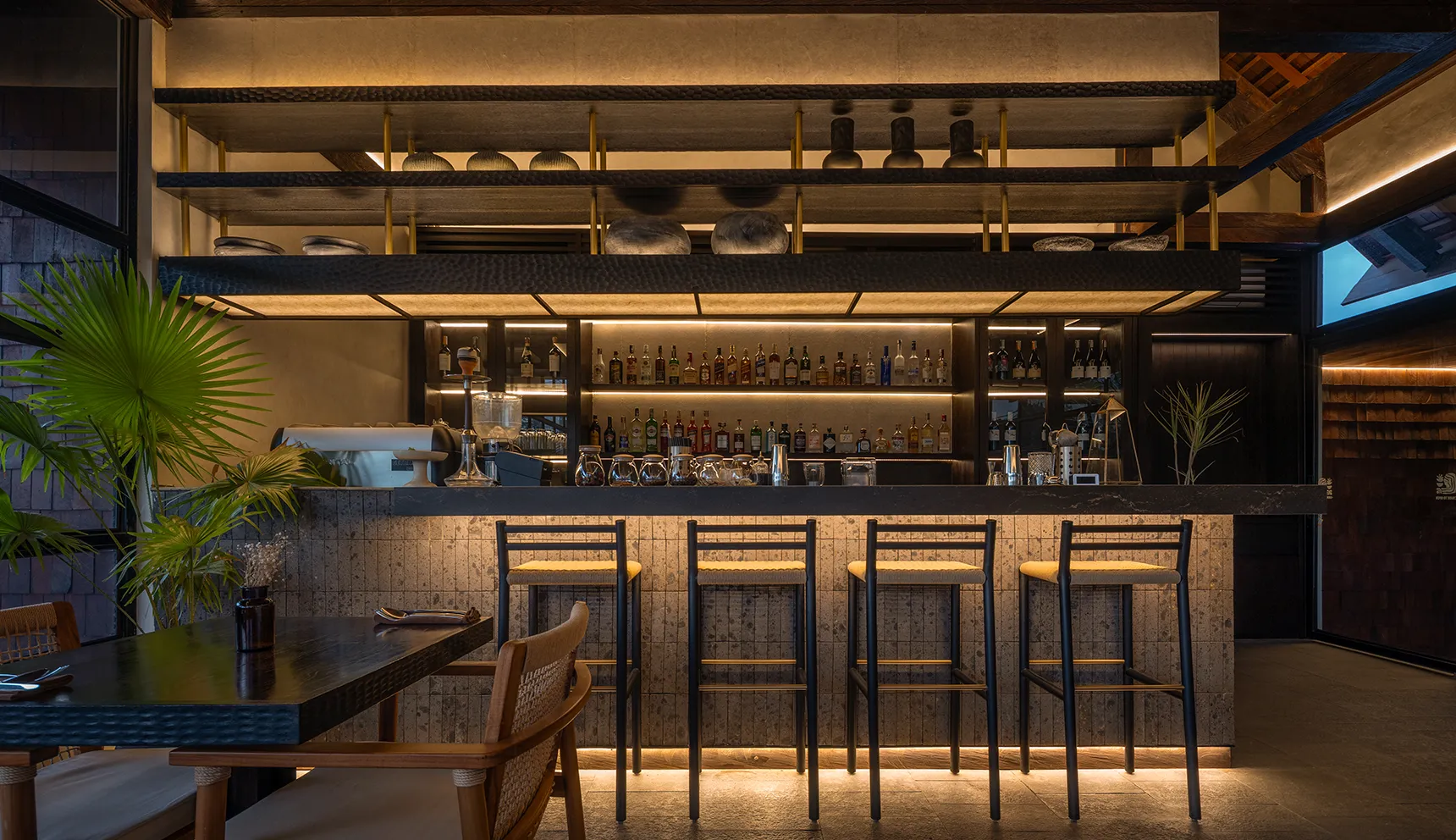 Noonik Bistro Restaurant & Bar Interior Design in Ubud
