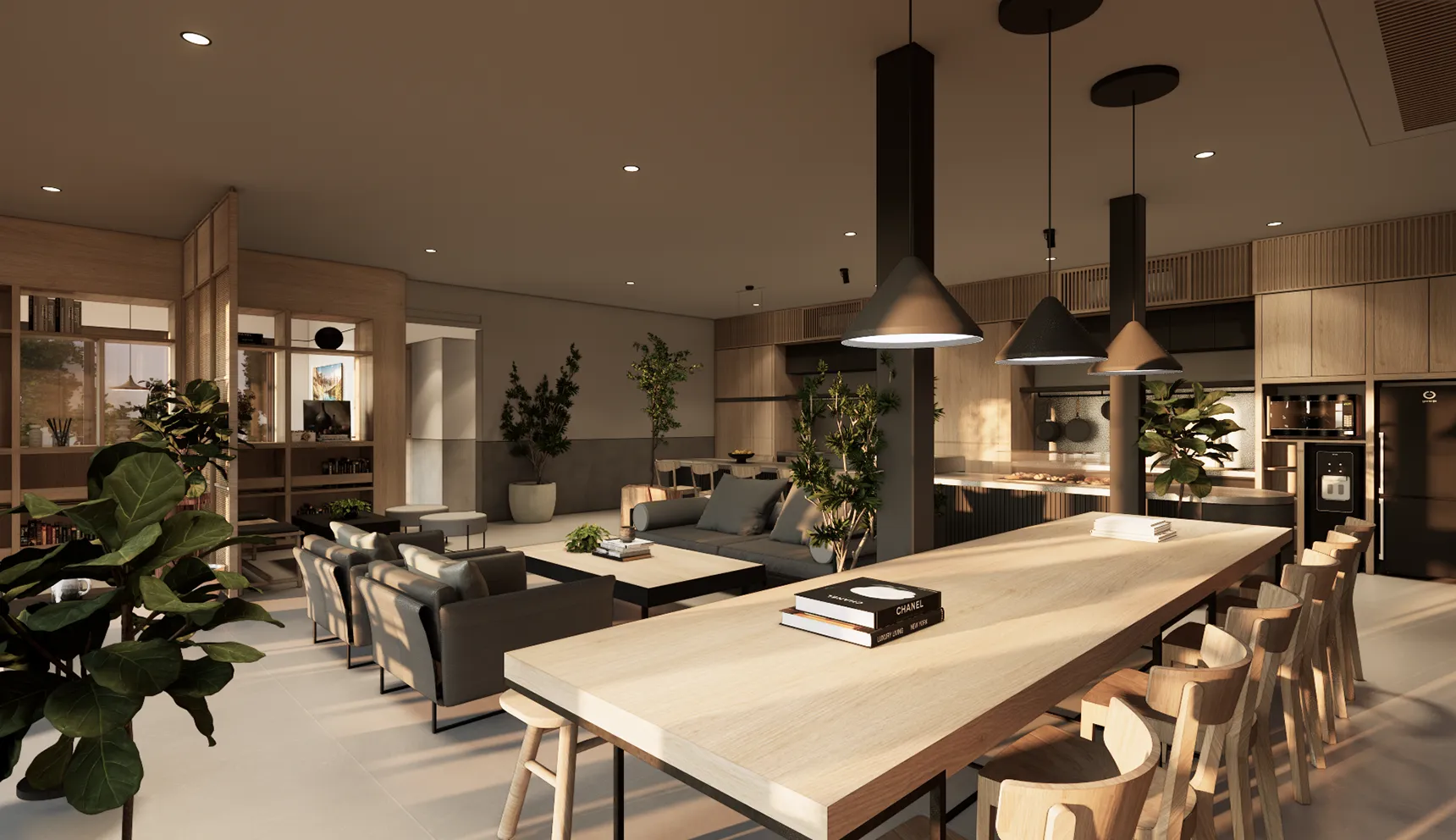 Creative restaurant interior design