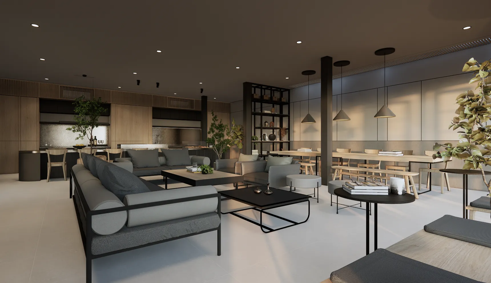 Creative restaurant interior design