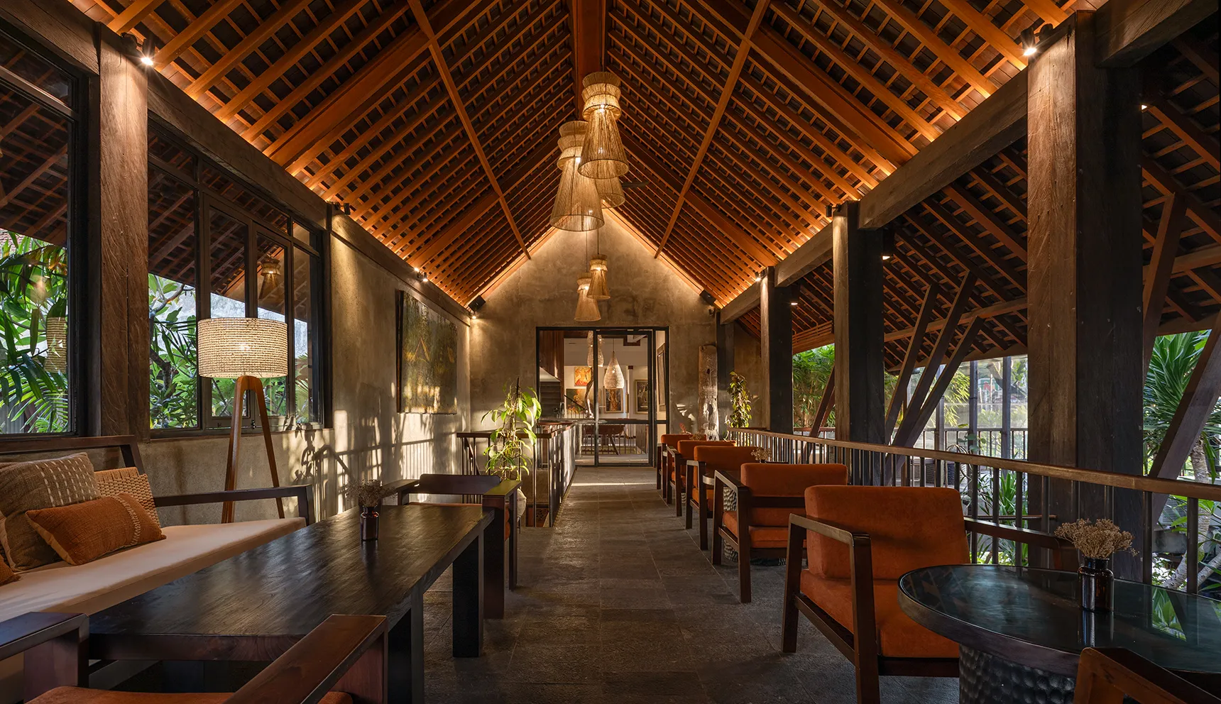 Noonik Bistro Restaurant & Bar Interior Design in Ubud
