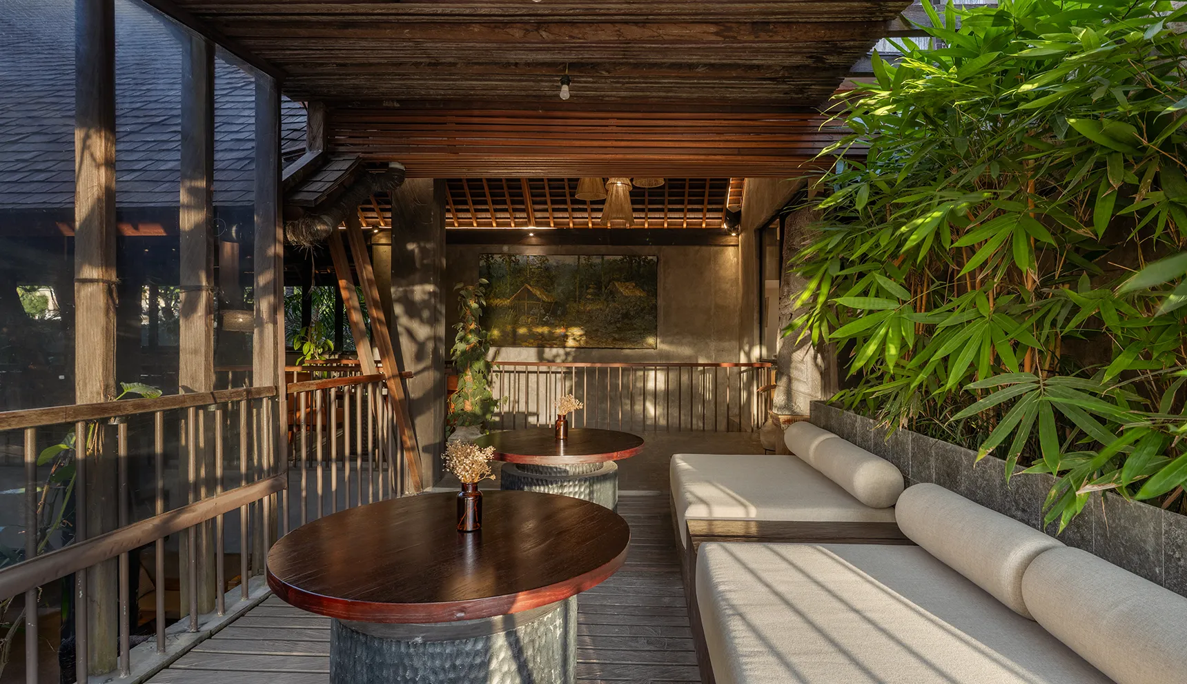 Noonik Bistro Restaurant & Bar Interior Design in Ubud