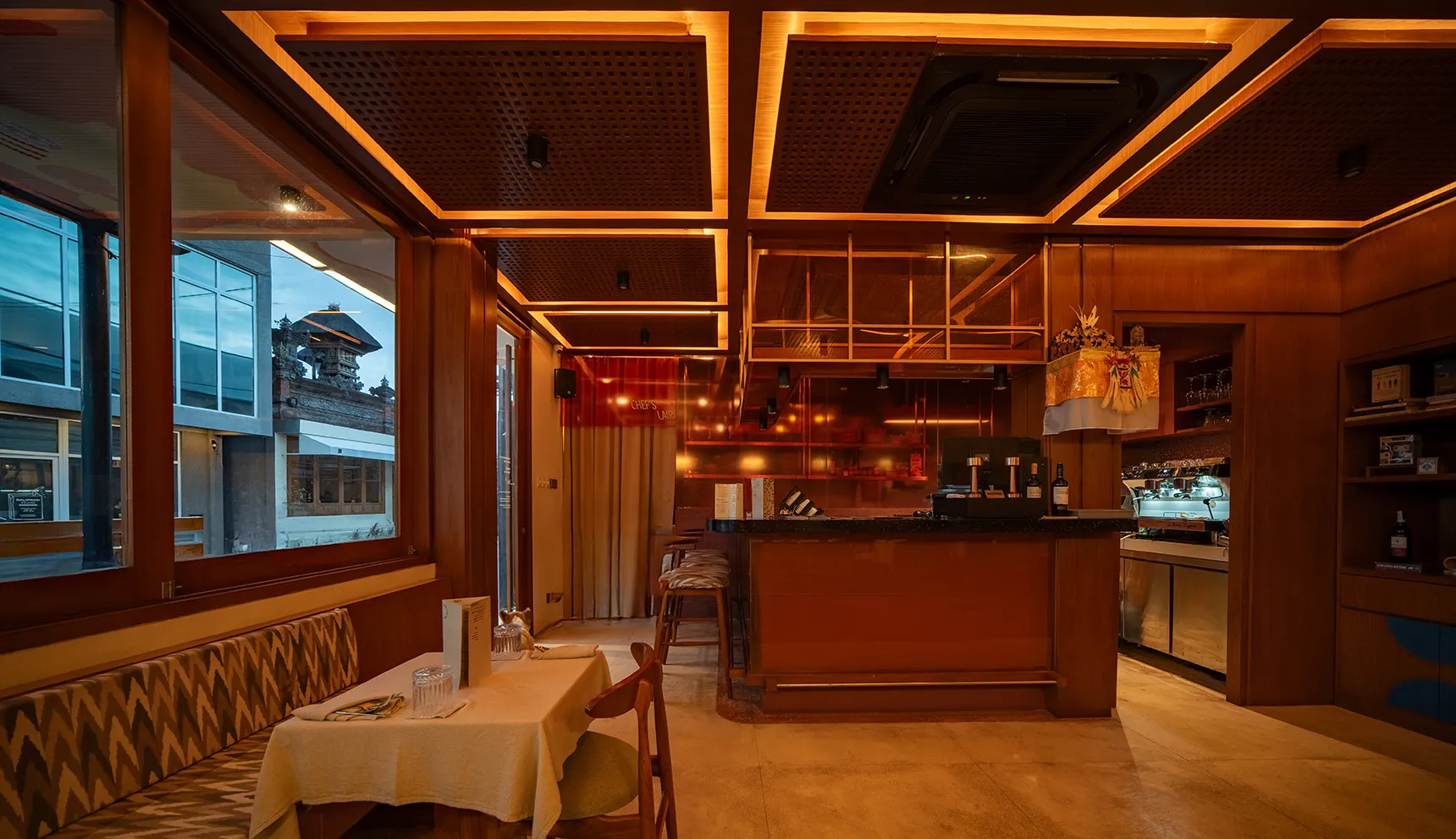 Creative restaurant interior design